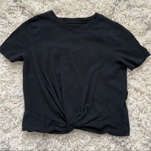 Hollister Cross-Front Crop Top